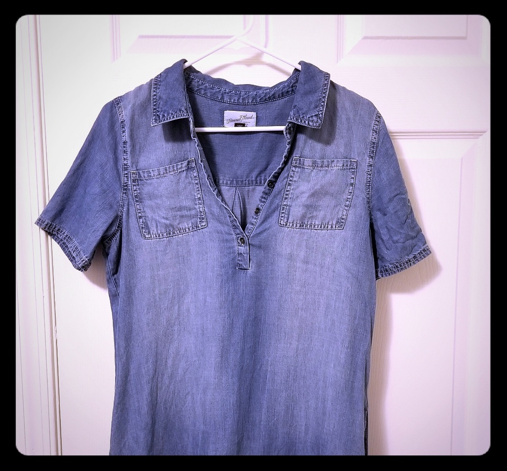 Denim dress